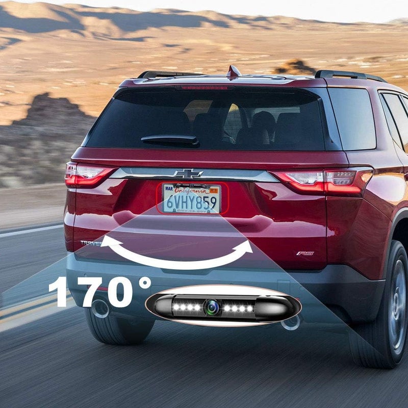 GLK License Plate Frame Rear View Backup Camera - Image 4