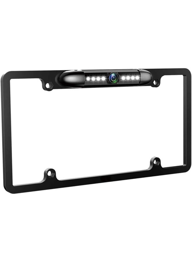GLK License Plate Frame Rear View Backup Camera - Image 1