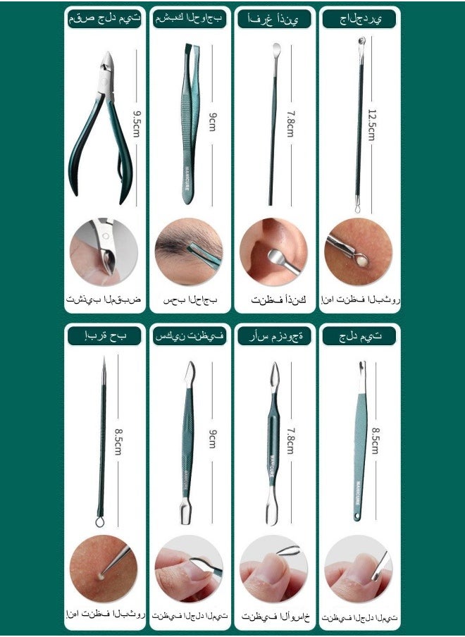 18-In-1 Nail File Trimmer Tool,nail clipper set, nail cutter.