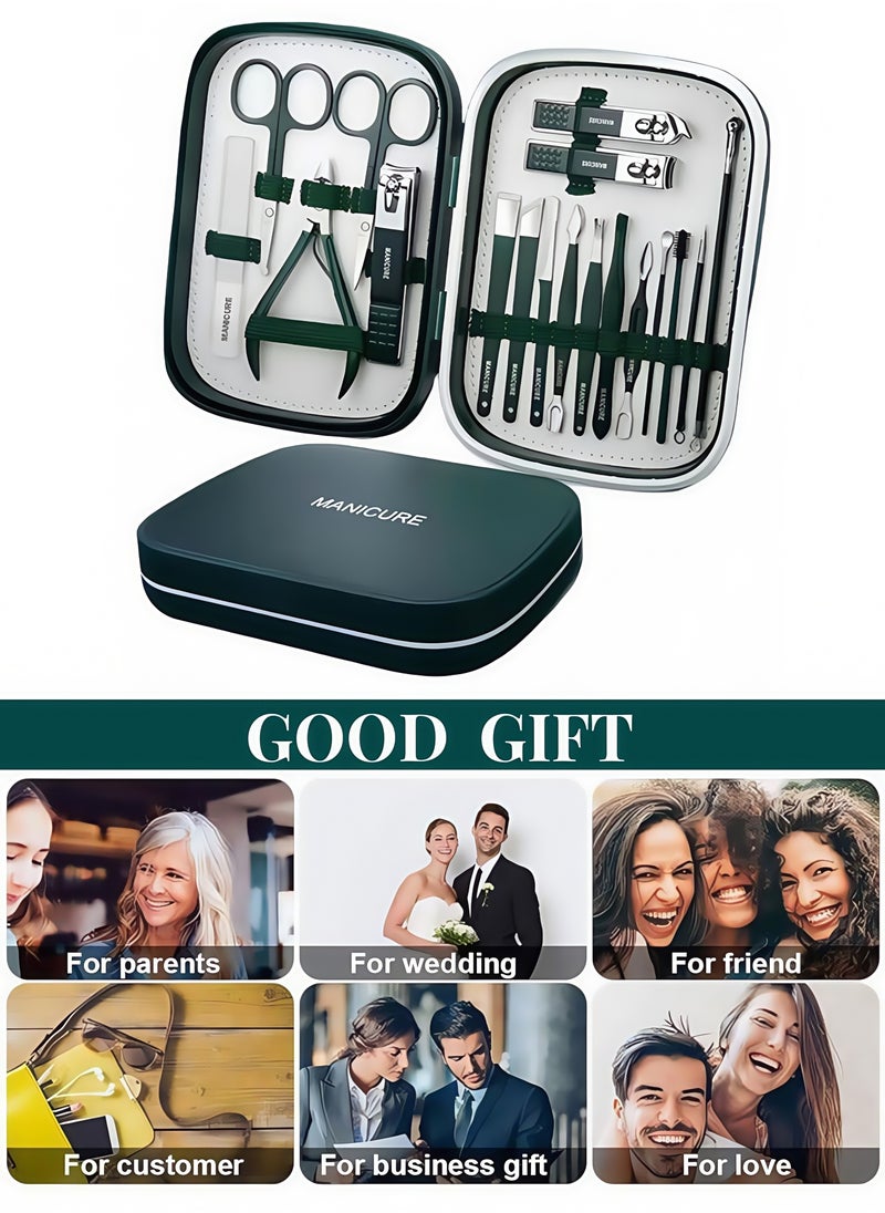 18-In-1 Nail File Trimmer Tool,nail clipper set, nail cutter.