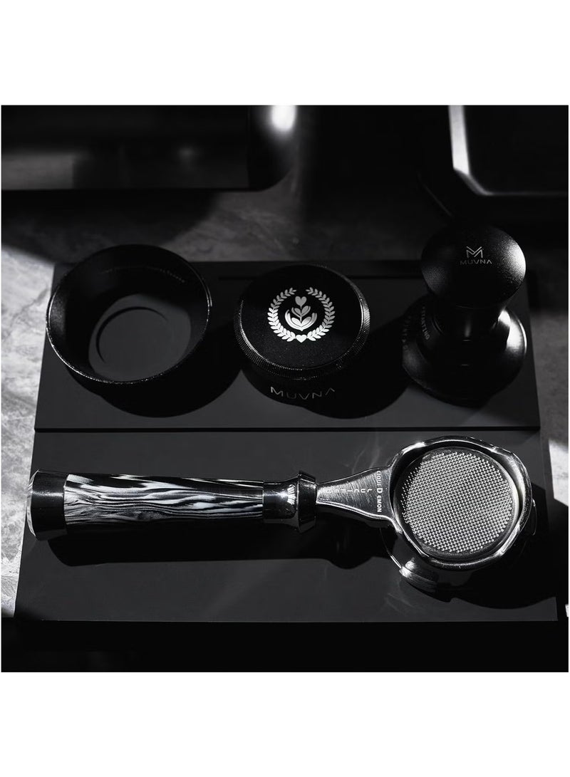Espresso Coffee Filter without Base 58mm  , 3-Ears Filter with Double-Layer Filter Basket, Compatible with Barsetto, Oster, Breville Mini VCF125X, Breville Max VCF165, Kalfa/On Temp IQ