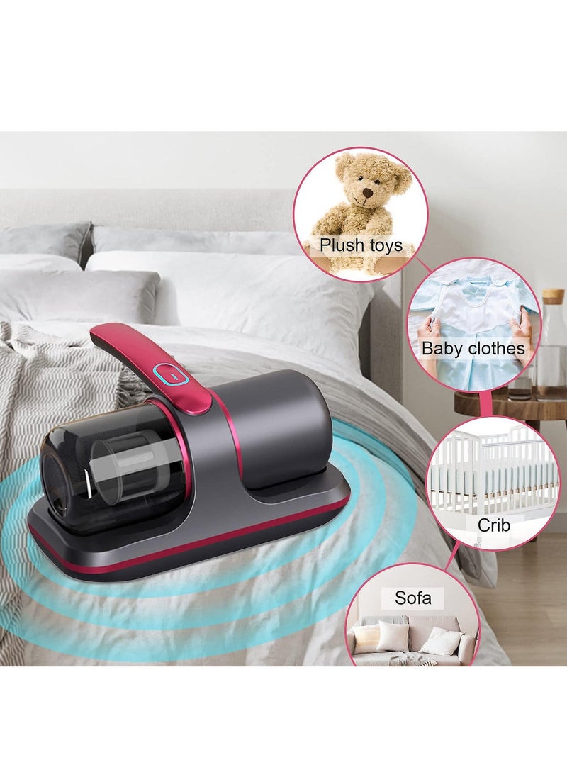 ELTRAZONE Bed Vacuum Cleaner Upgraded Cordless UV Vacuum Cleaner, Handheld deep Mattress Vacuum Cleaner, Effectively Cleans Bedding, Sofas, Carpets and Other Fabric Surfaces - Image 2