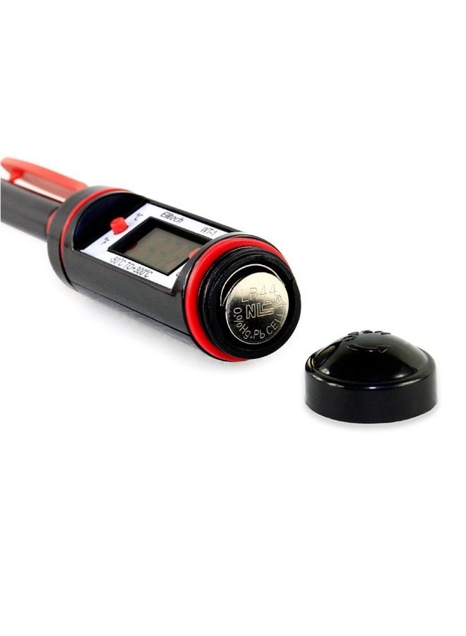Food and beverage cooking thermometer, black/silver - Image 5