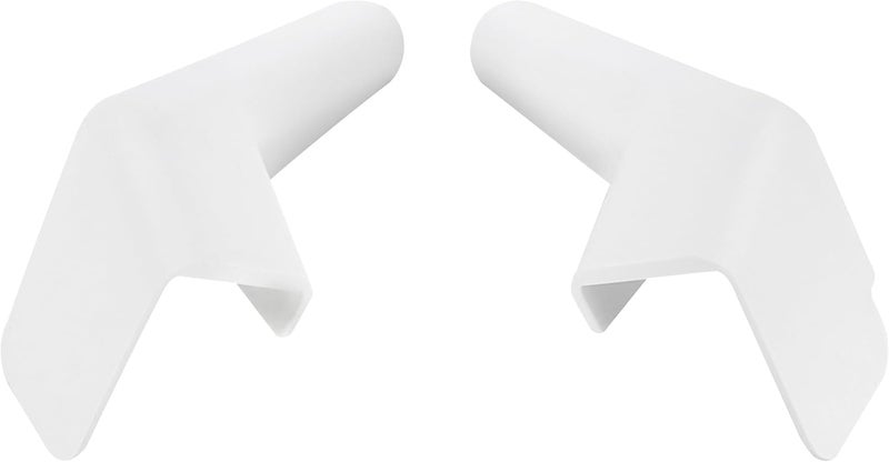 RecPro B&B Moulders 4 RV Rain Gutter Spout Long Version Left and Right White | Made in America - Image 2