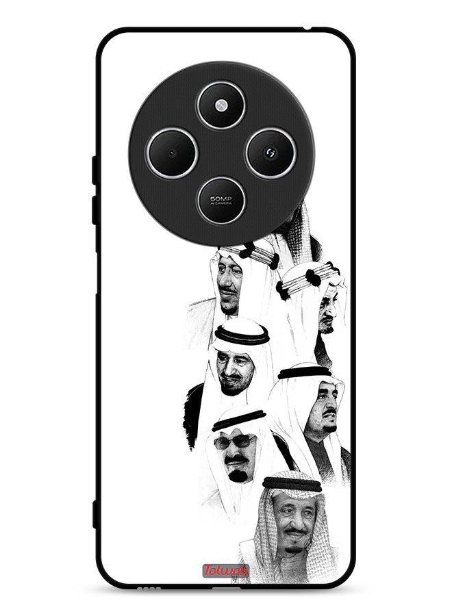 Tolwak Xiaomi Redmi 14C 4G Protective Case Cover Saudi Kings Art B_W - Image 1