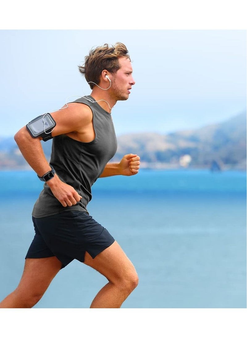 Captaintech Braided Watch Bands, Stretchy Sport Wristband Compatible with iWatch 38mm 40mm 41mm 42mm 44mm 45mm, Elastic Solo Loop Compatible for Apple Watch 7/6/SE/5/4/3/2/1, Adjustable Buckle, Women/Men, 2 Packs - Image 5