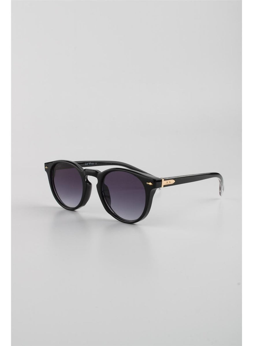 La Viva Black Gold Gradient UV400 Filter Women's Sunglasses G24LVS3316R04  - Image 1