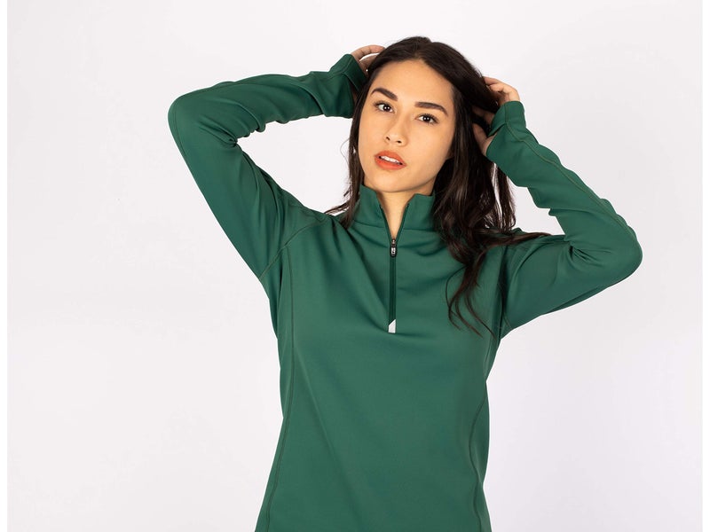 Cutter & Buck Cutter & Buck Women's Half Zip, Hunter, XXXL  - Image 2