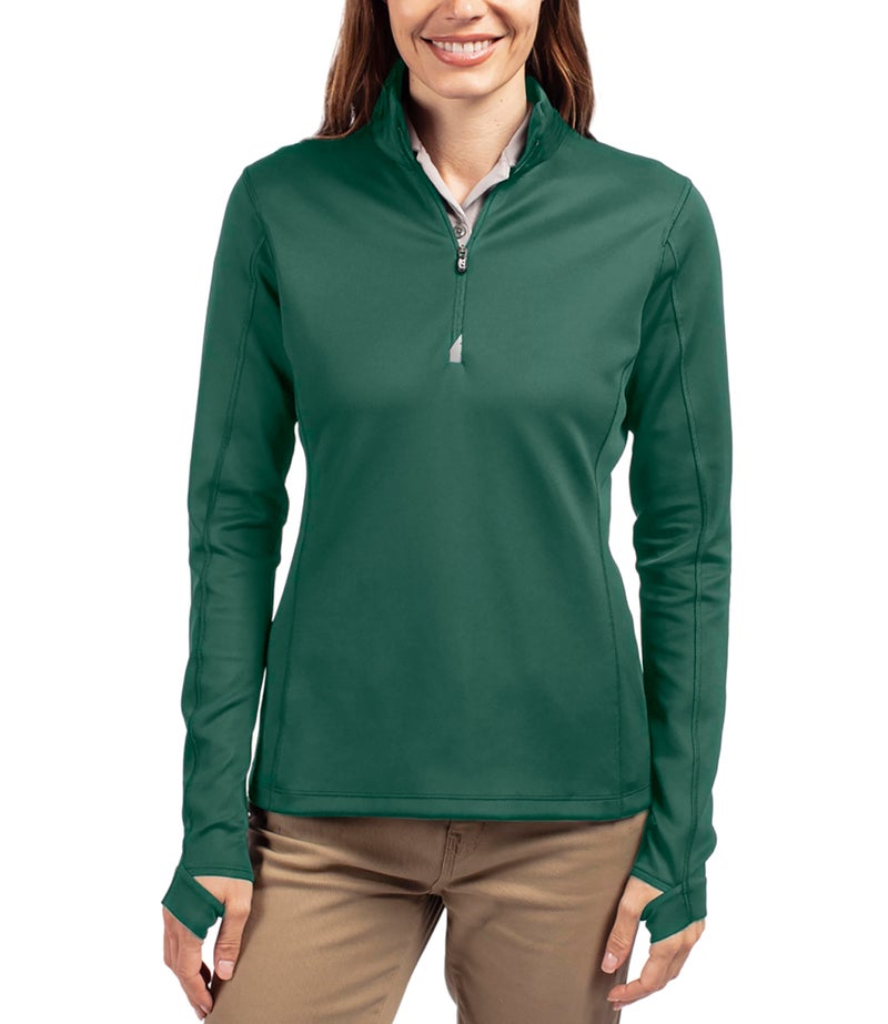 Cutter & Buck Cutter & Buck Women's Half Zip, Hunter, XXXL  - Image 1