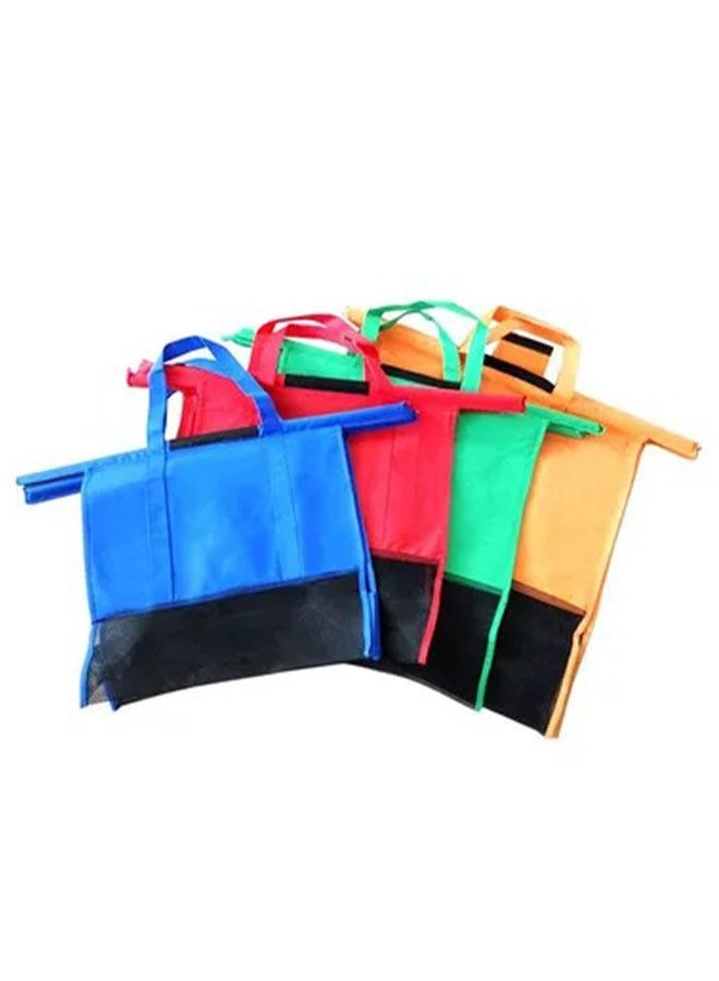 4 Piece Reusable Eco-Friendly Shop Handbag Totes  - Image 1