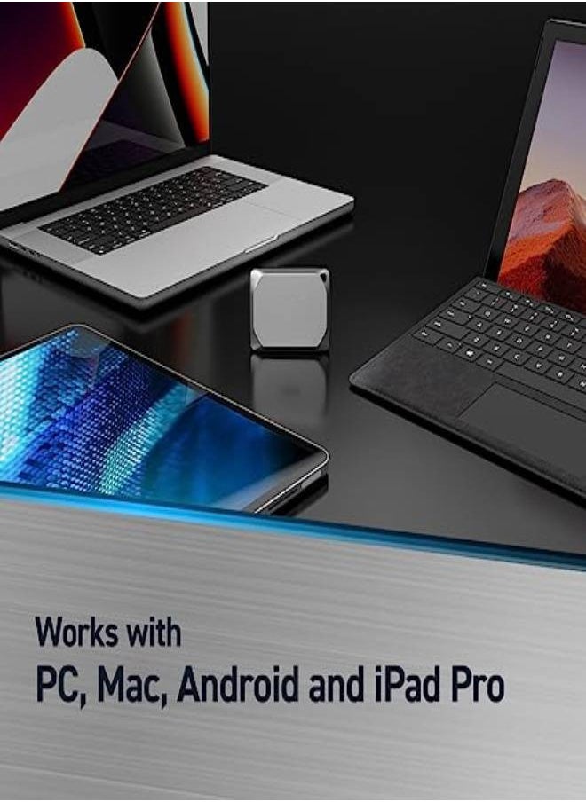 AROAQ X9 Pro 2Tb Portable Ssd Up To 1050Mbs Read And Write Water And Dust Resistant Pc And Mac With Mylio Photos Usb 3.2 External Solid State Drive  - Image 5