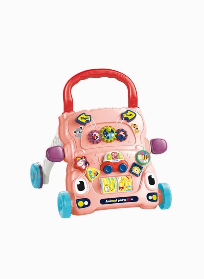 يقف الطفل ووكر مع عجلات اثنين في واحد و مركز الموسيقى لعبة ووكر