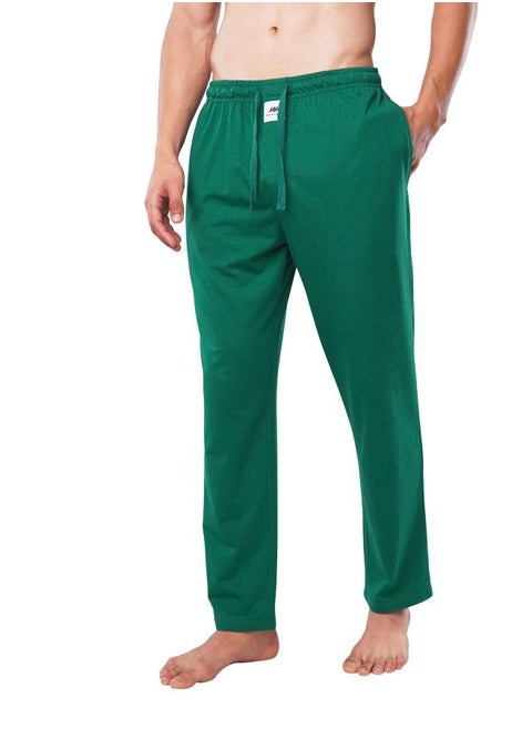 Mendeez Men’s Soft Jersey Green Pajama Pants – Perfect Sleepwear for Men