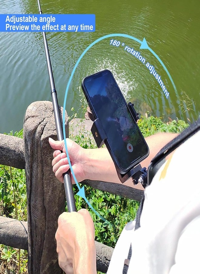 SHOPEE Phone Chest Mount Harness Chesty Vest Mount Strap for Action Camera Compatible with iPhone 16, Samsung, Xiaomi, Go Pro Hero,Max,Go Pro Hero 7,6, 5,4, Session,3+,3,Hero/Insta 360 - Image 4