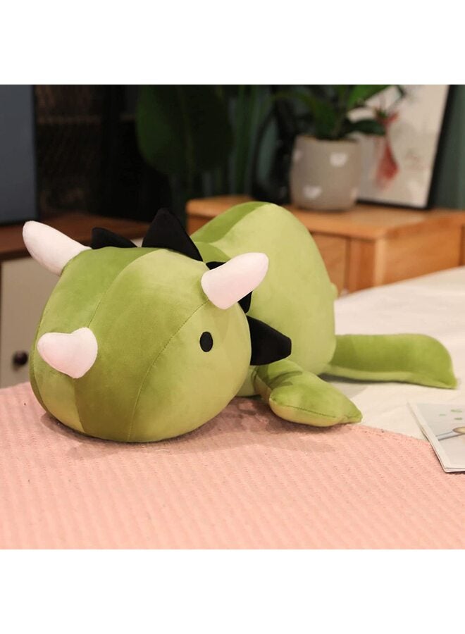 Weighted Dinosaur Plush, Anxiety Weighted Stuffed Animals, Weighted Dinosaur Plushie Weighted Dino Throw Pillows for Kids Adults Pink 13.8 Inch, 1.6 lbs - Image 2