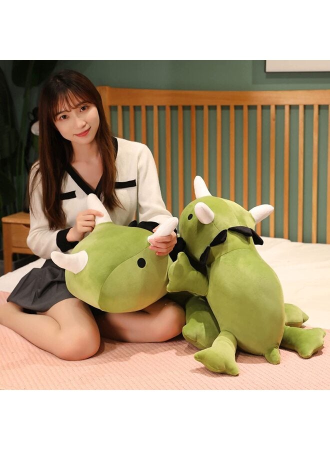 Weighted Dinosaur Plush, Anxiety Weighted Stuffed Animals, Weighted Dinosaur Plushie Weighted Dino Throw Pillows for Kids Adults Pink 13.8 Inch, 1.6 lbs - Image 5