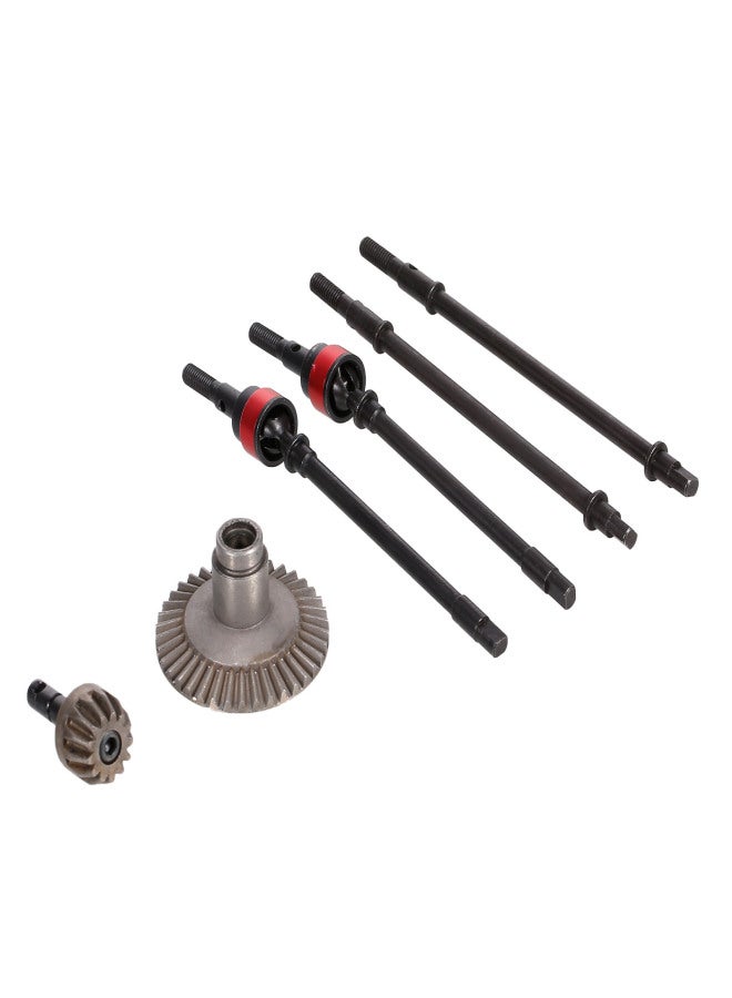 Metal Axle Dogbone Shaft Gear Compatible with 1:10 RC crawler Axial SCX10 Axle Replacement Parts - Image 1