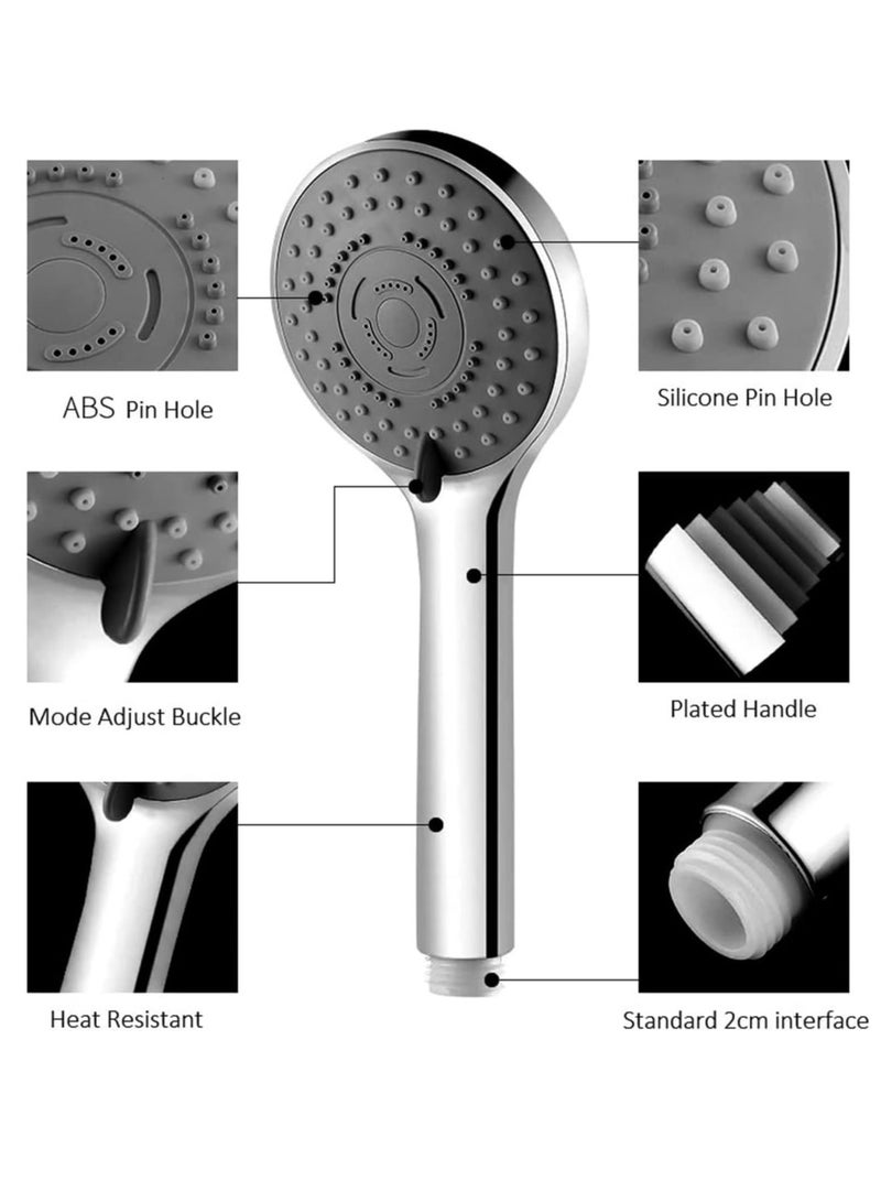 milano GLORY SHOWER HEAD WITH FLEXIBLE - Image 2