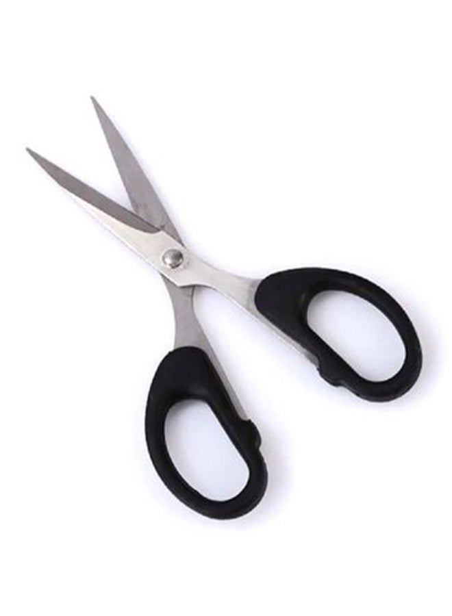 MINI Multi-Purpose Sharp  Cutting Shears , Heavy Duty Stainless Steel Scissors with Non-Slip Ergonomic Handle – for Office, Home, Kitchen & Craft Use, Black - Image 1