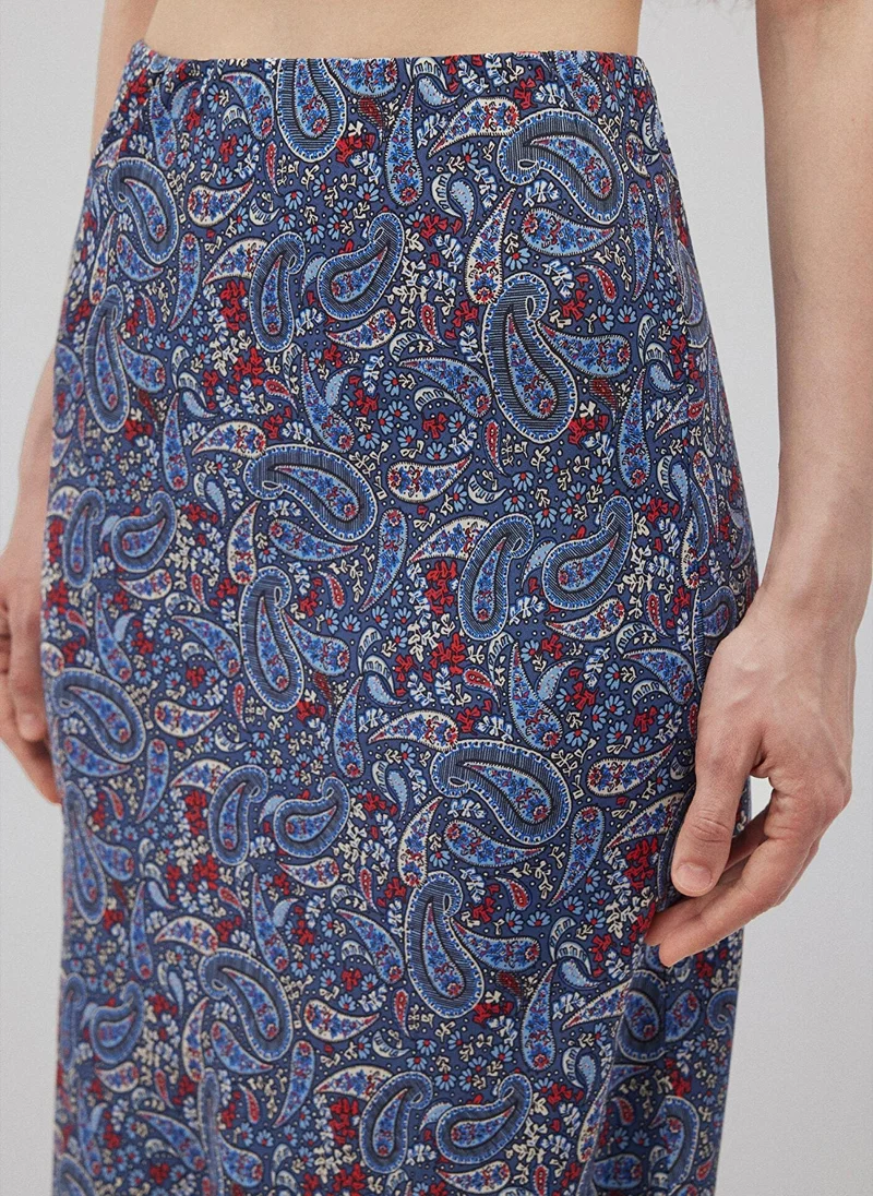 MAVI Printed Midi Skirt