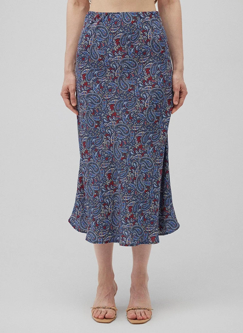 MAVI Printed Midi Skirt