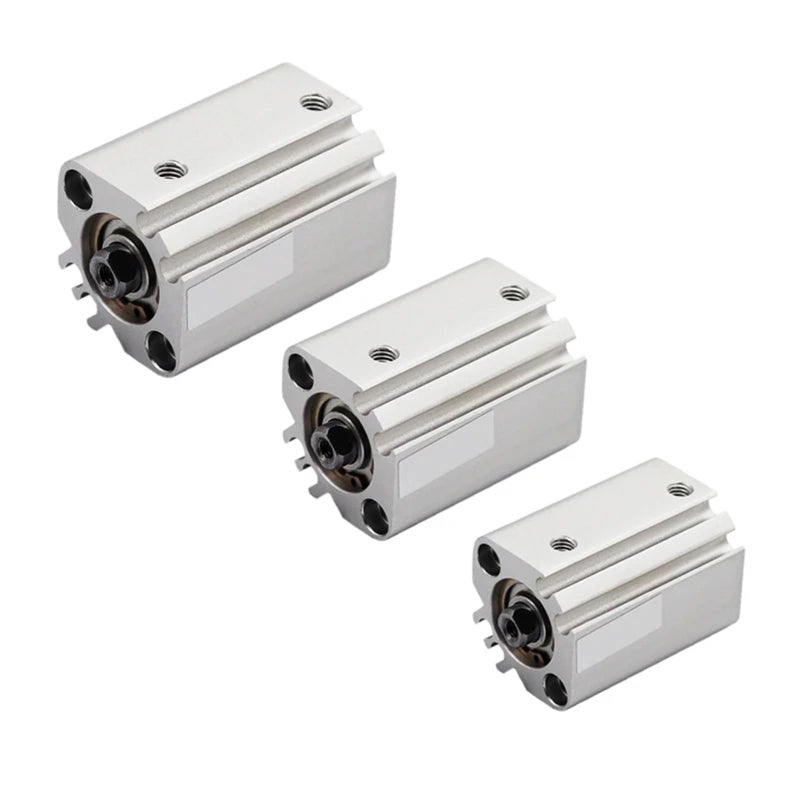 CQ2B 12 Bore 12mm Pneumatic Mini Thin Cylinder Stroke 15mm - Image 2