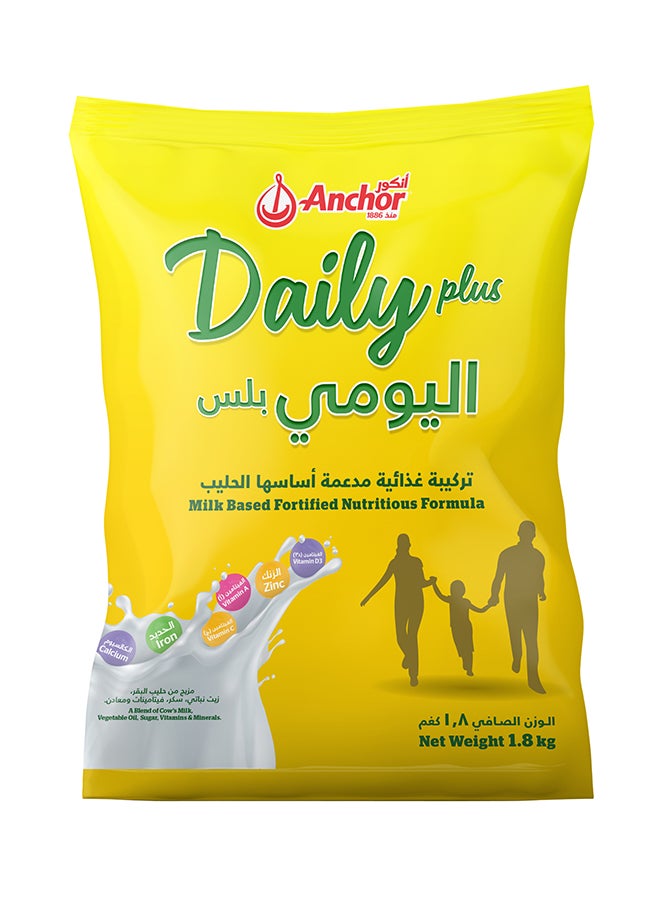 Anchor Daily Plus Milk Powder Sachet 1.8kg - Image 1