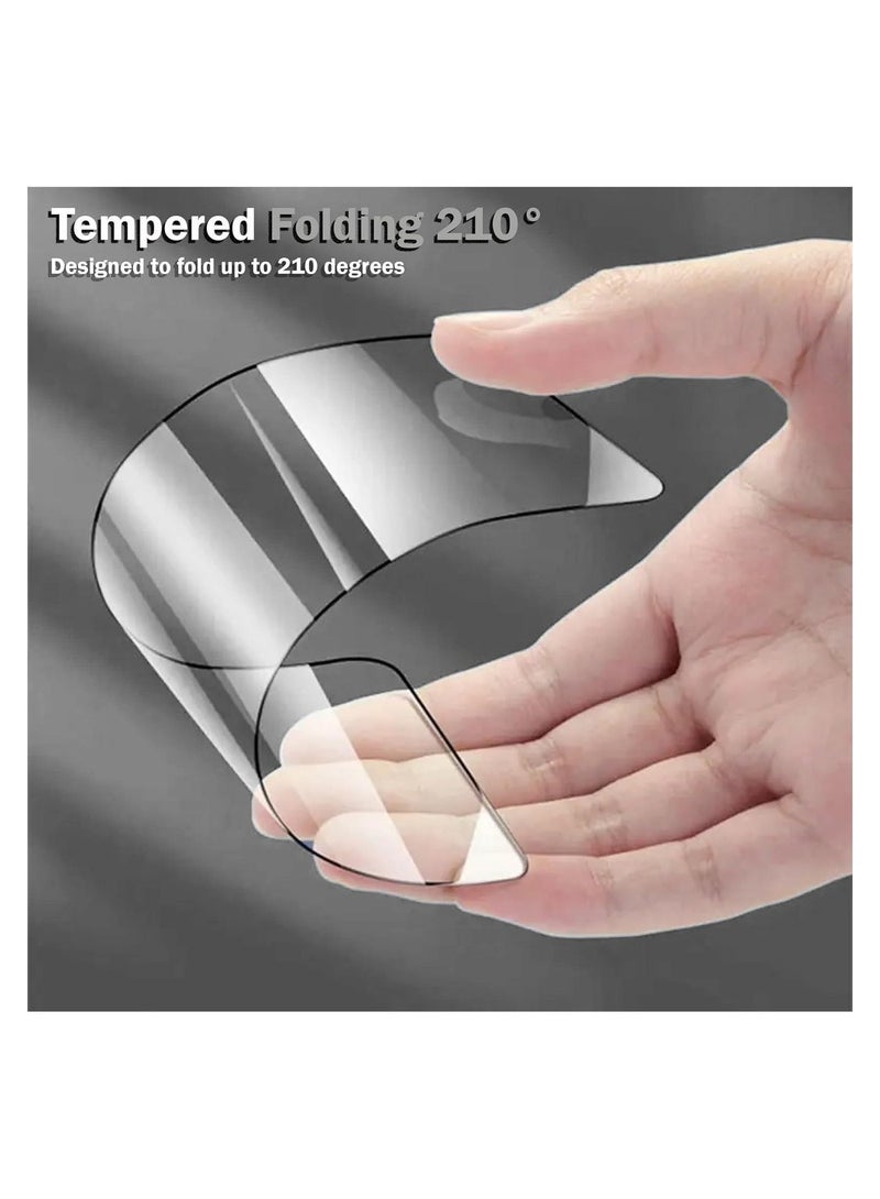 راكسوم [عبوة من 3 قطع] واقي شاشة زجاجي مقوى مصمم خصيصًا لهاتف آيفون 15 برو ماكس، سهل الاستخدام ومقاوم للغاية - Image 4