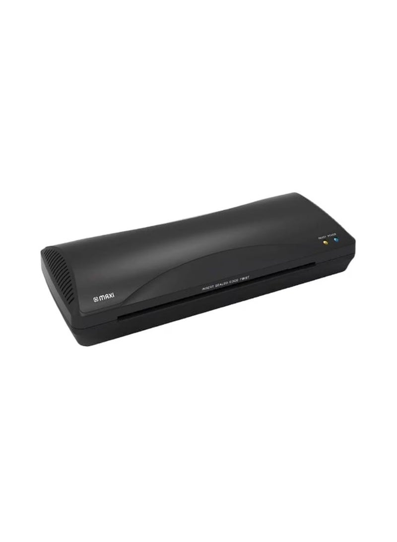 MAXI A3 Laminator Machine 80-125 Micron Hot Laminating Machine for Documents, Photos, Certificates & ID Cards - Black - Image 3