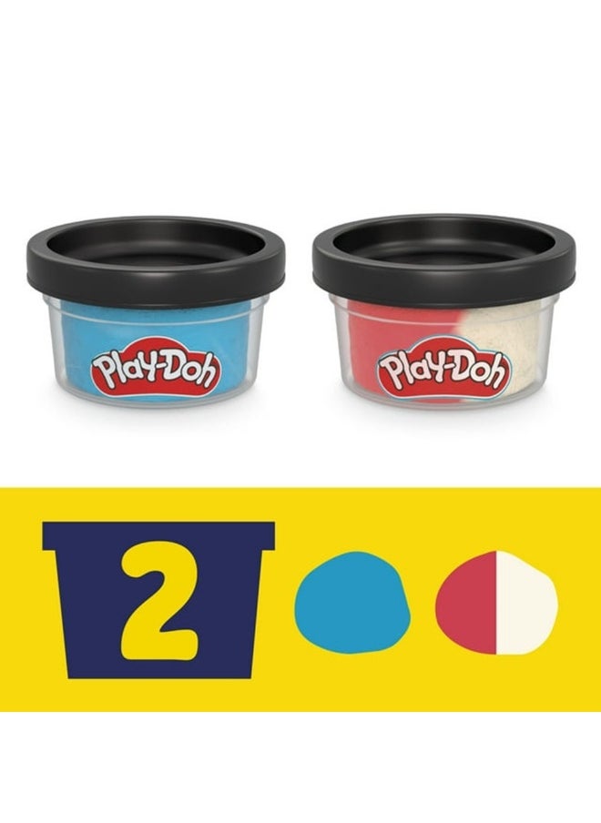 Play-Doh Play-Doh Marvel Captain America Stamping Shield Action Figure  - Image 2