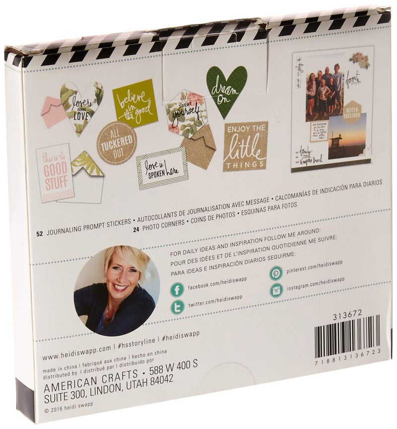 Heidi Swapp Deck of Days Storyline-Little Moments (76 Pieces) - Image 2