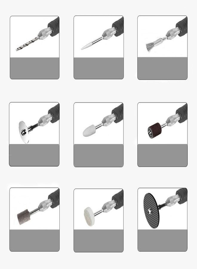 Afantti Mini Cordless Rotary Tool Detail Sander Grinder Small Grinding Pen Set with | 101 Accessories | for Small Crafts & Projects - Image 4