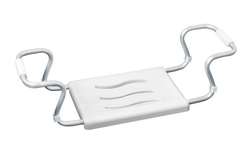 Wenko 17930100 Secura Extendable Bathtub Seat 5565 x 18 x 26 cm White