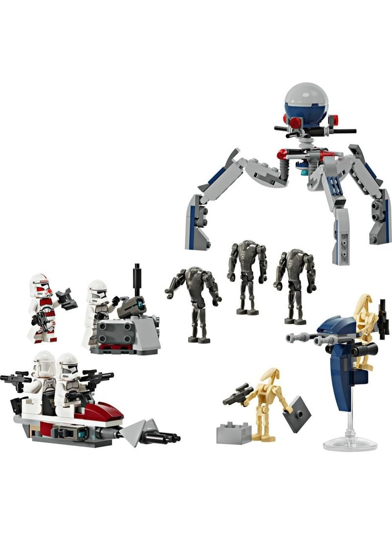 LEGO 75372 Clone Trooper & Battle Droid Battle - Image 2