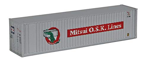 Walthers SceneMaster N Scale Model of Mitsui OSK 40' Hi Cube Ribbed Side Container - Image 3