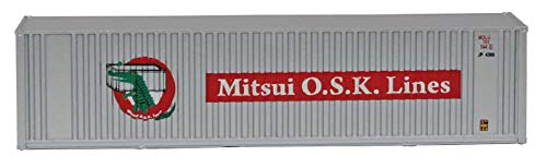 Walthers SceneMaster N Scale Model of Mitsui OSK 40' Hi Cube Ribbed Side Container - Image 5