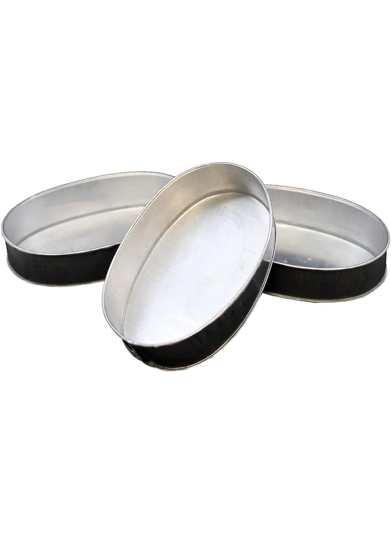 3-Piece Medium Aluminum Llanera Cake Mould Set - Image 1