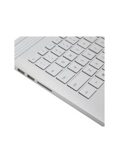 سيلفرسي إن سي لوحة مفاتيح بديلة لجهاز Microsoft Surface Book 2 1835، 13.5 بوصة متعددة الوظائف ولوحة مفاتيح أساسية حساسة كاملة باللون الفضي لأجهزة الكمبيوتر المحمولة  - Image 5