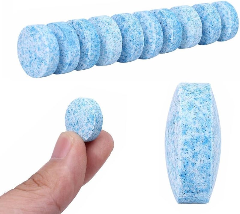 HSR Car Accessories in 10 PCs Car Wiper Detergent Effervescent Tablets Washer Auto Windshield Cleaner Glass Wash Cleaning Tablets - Image 3