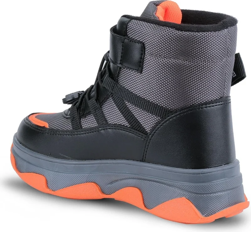 كابتن جونيور Captain Junior Boy Fur Tracking Boots Postal Boots Snow Boots Cold Resistant Pgme 52260