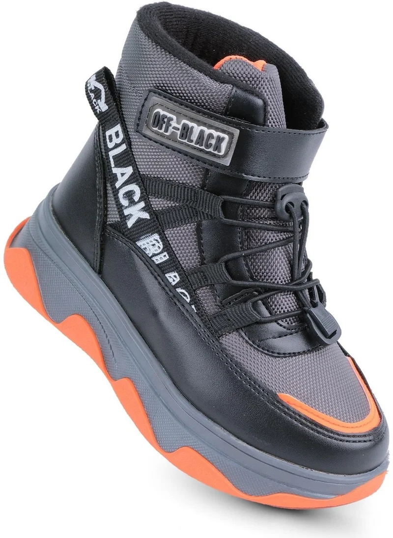 كابتن جونيور Captain Junior Boy Fur Tracking Boots Postal Boots Snow Boots Cold Resistant Pgme 52260