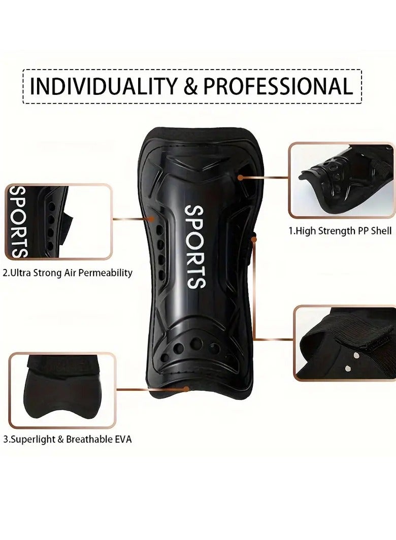 Spall Protect Your Legs With Soccer Shin Guards & Football Leg Pads - Reduce Shocks & Injuries For Men & Women - Image 2
