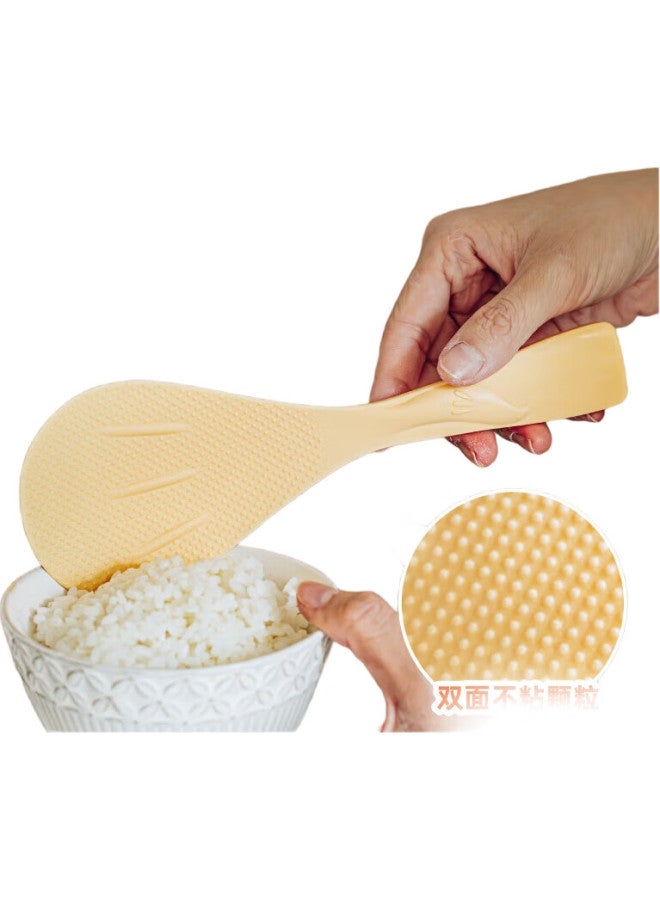 SHUEHO Ke Qing Yu Rice Serving Spoon, Non-Stick Rice Scoop, Household High-Temperature Resistant Rice Serving Tool, Rice Cooker, Non-Stick Standing Rice Serving Spoon - Image 1