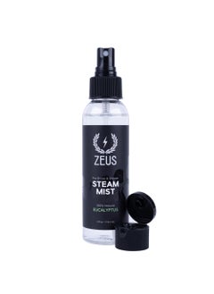 Zeus ZEUS Natural 100 Eucalyptus Essential Oil Shower Steam Mist Aromatherapy Spray for Room Bath Congestion  PreShave Sauna  Spa Steam Mist MADE IN USA 4 oz 
