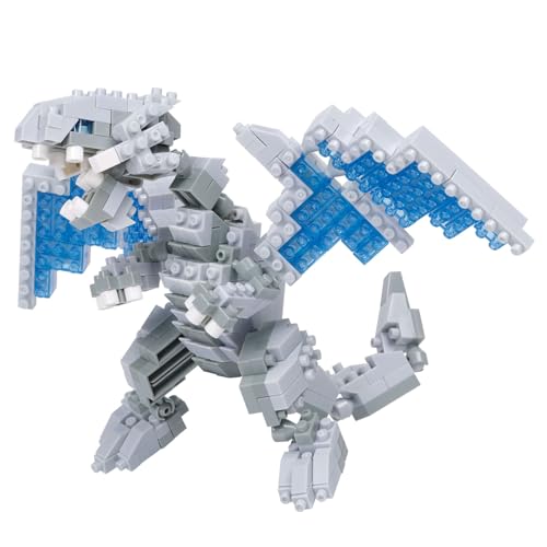 nanoblock YuGiOh Duel Monsters BlueEyes White Dragon Character Collection Series Building Kit - Image 1