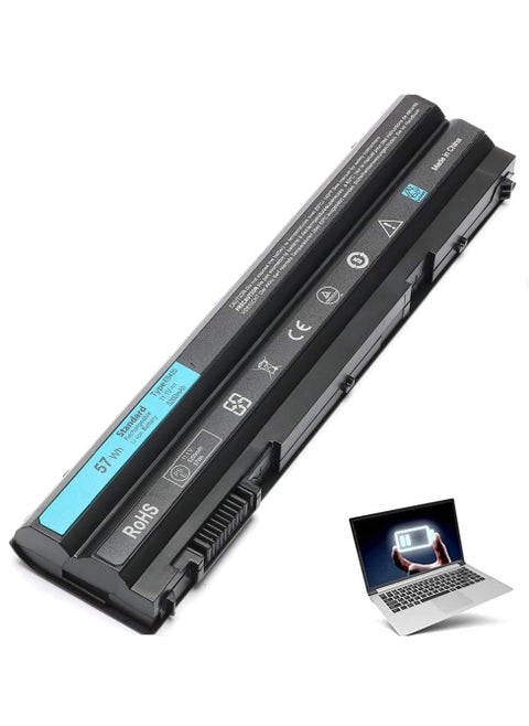 بطارية T54FJ E6420 للاب توب ديل لاتيتيود E6430 E5430 E6520 E5520 انسبيرون 7520 5720 فوسترو 3460 3450 نوت بوك [10.8 فولت 5200 مللي امبير في الساعة]، NiMh