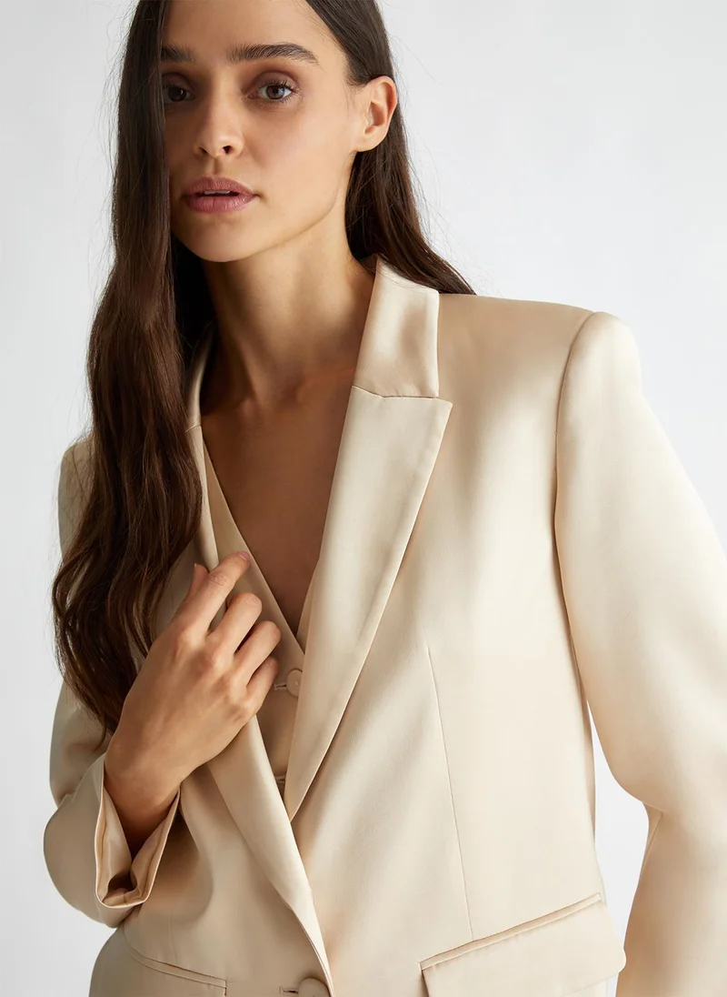 Liu Jo Satin suit blazer