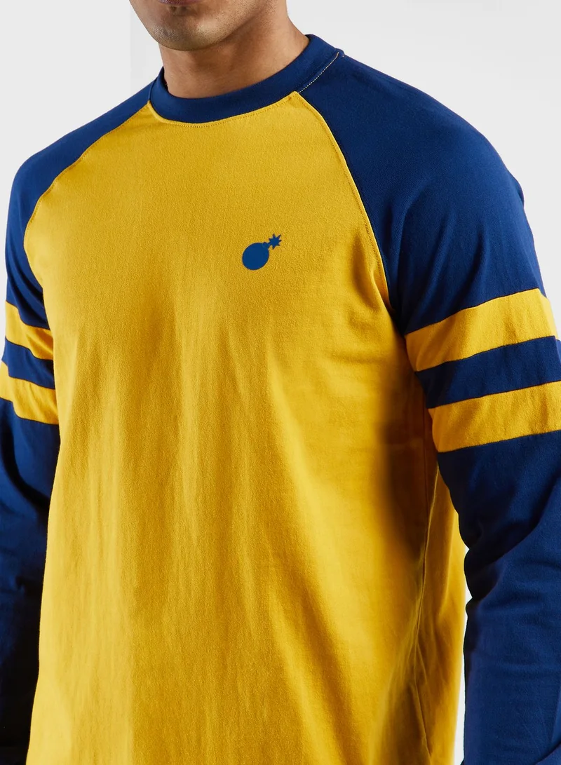 The Hundreds Cannon Raglan T-Shirt