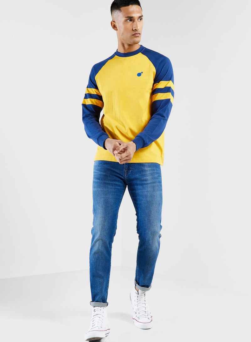 The Hundreds Cannon Raglan T-Shirt - Image 4