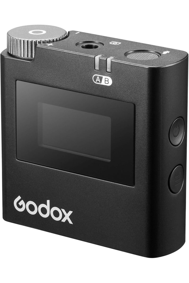 Godox Godox Virso S M2 2-Person Wireless Microphone System for Sony Cameras and Smartphones - Image 3
